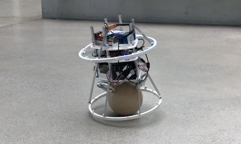 our ballbot gets dynamic - navel